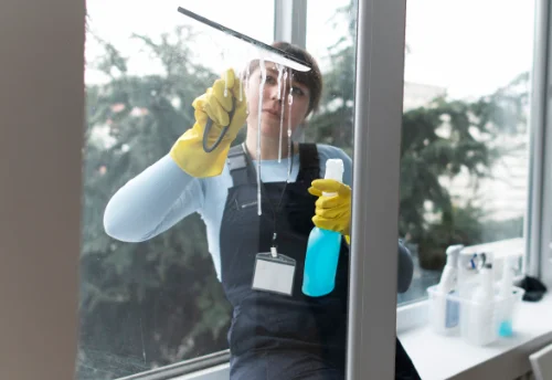 Nettoyage de vitres intérieures et extérieures à Plédran